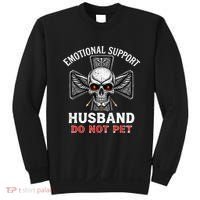 Emotional Support Husband Do Not Pet  Sweatshirt thumb 0