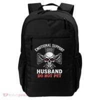 Emotional Support Husband Do Not Pet  Backpack thumb 0