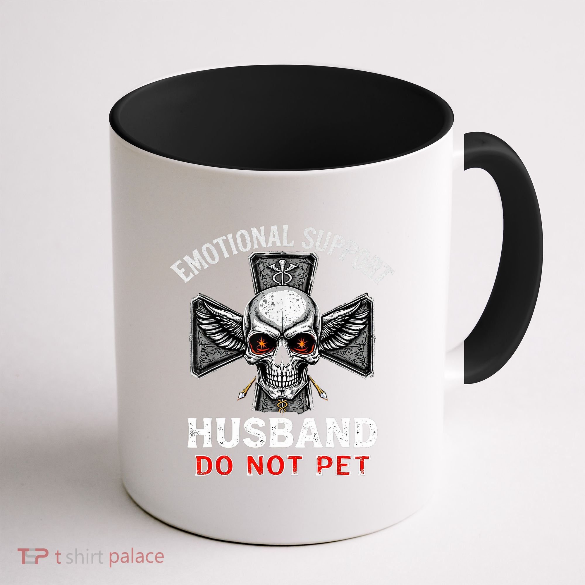Emotional Support Husband Do Not Pet  Coffee Mug
