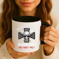 Emotional Support Husband Do Not Pet  Coffee Mug thumb 3