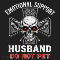 Emotional Support Husband Do Not Pet  Hat thumb 2