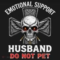 Emotional Support Husband Do Not Pet  Tank Top thumb 6