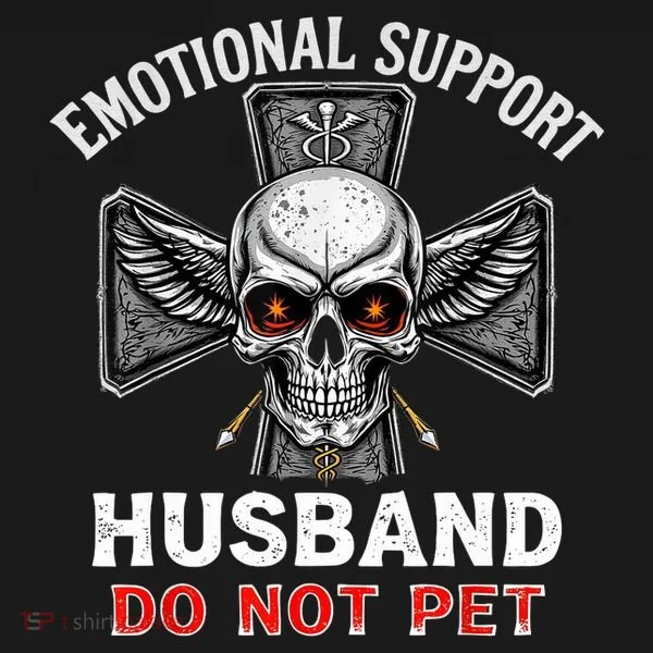 Emotional Support Husband Do Not Pet  Tank Top
