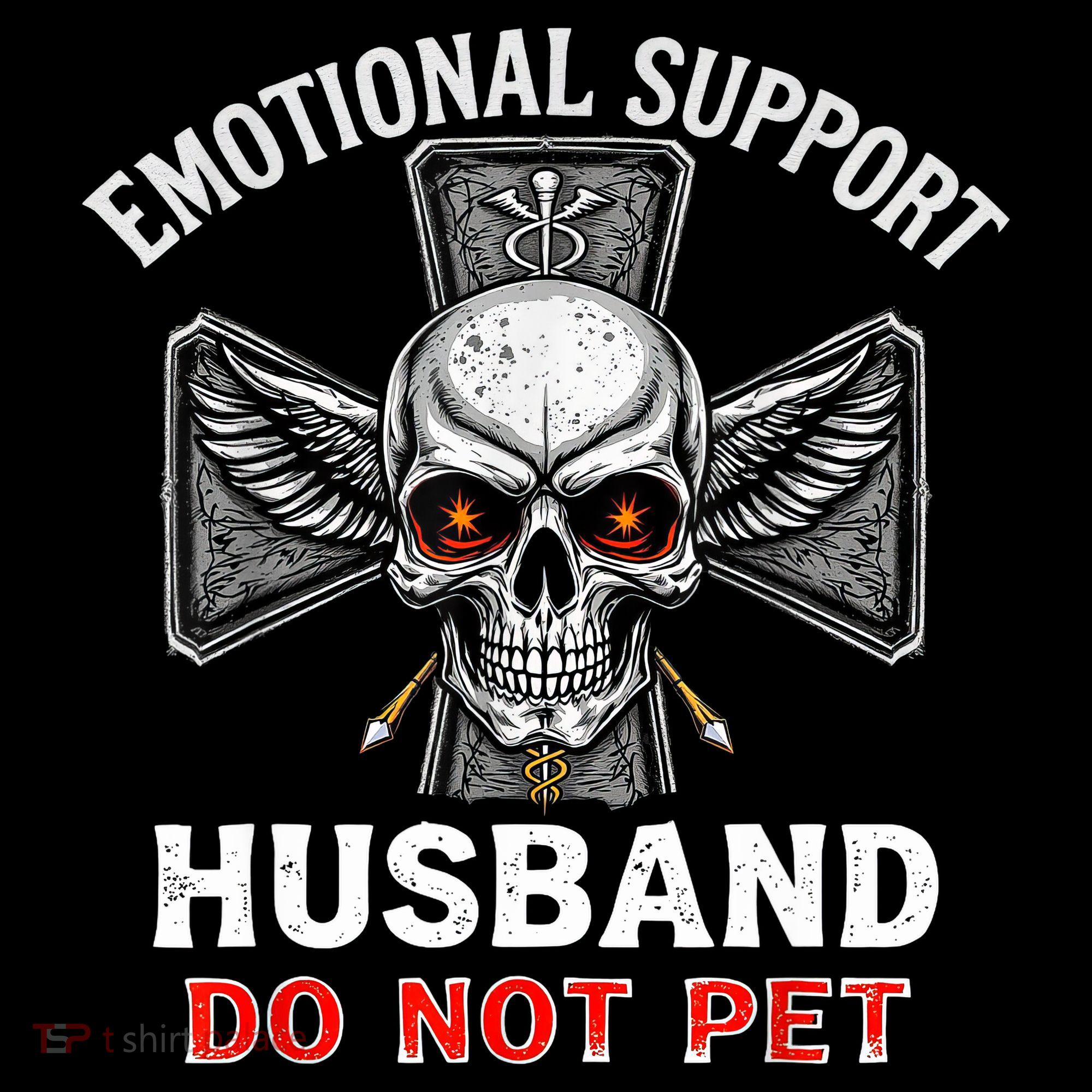 Emotional Support Husband Do Not Pet  Tote Bag