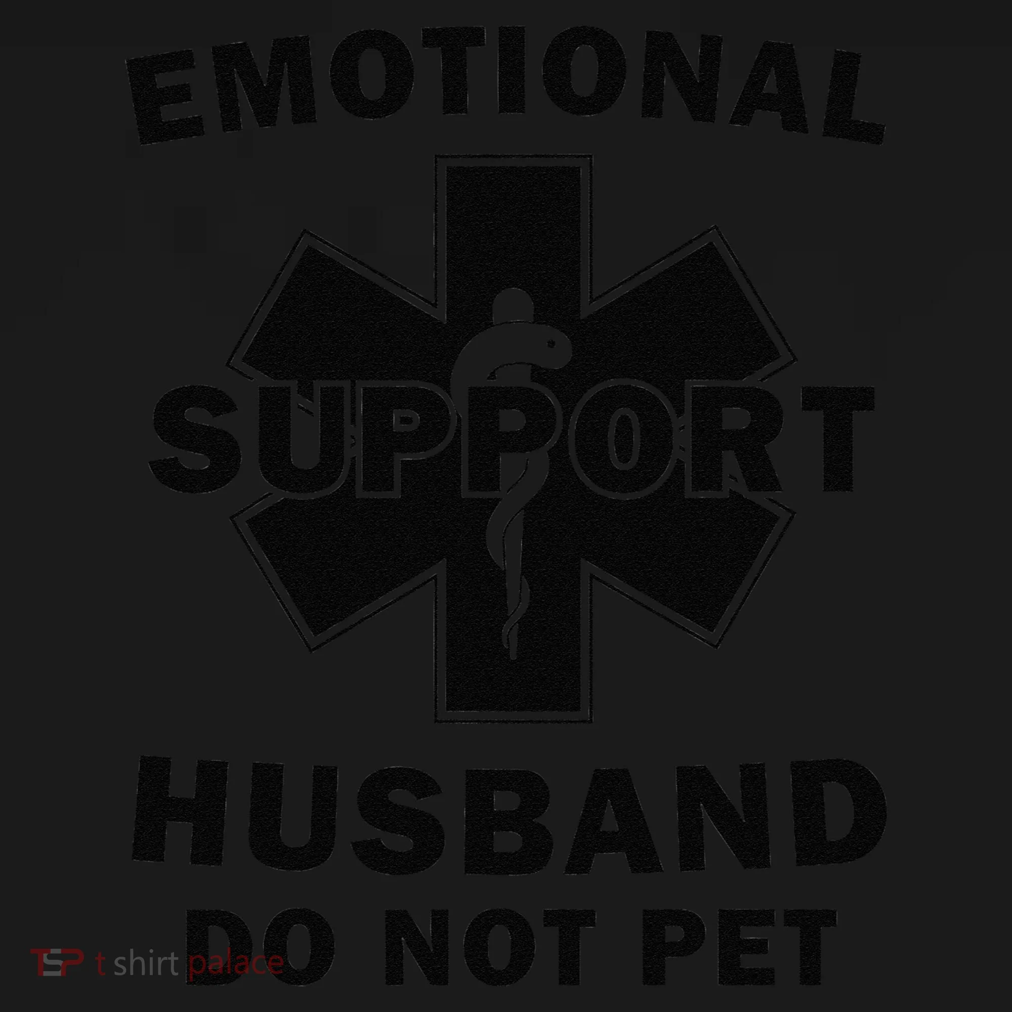 Emotional Support Husband Do Not Pet Funny Bucket Hat