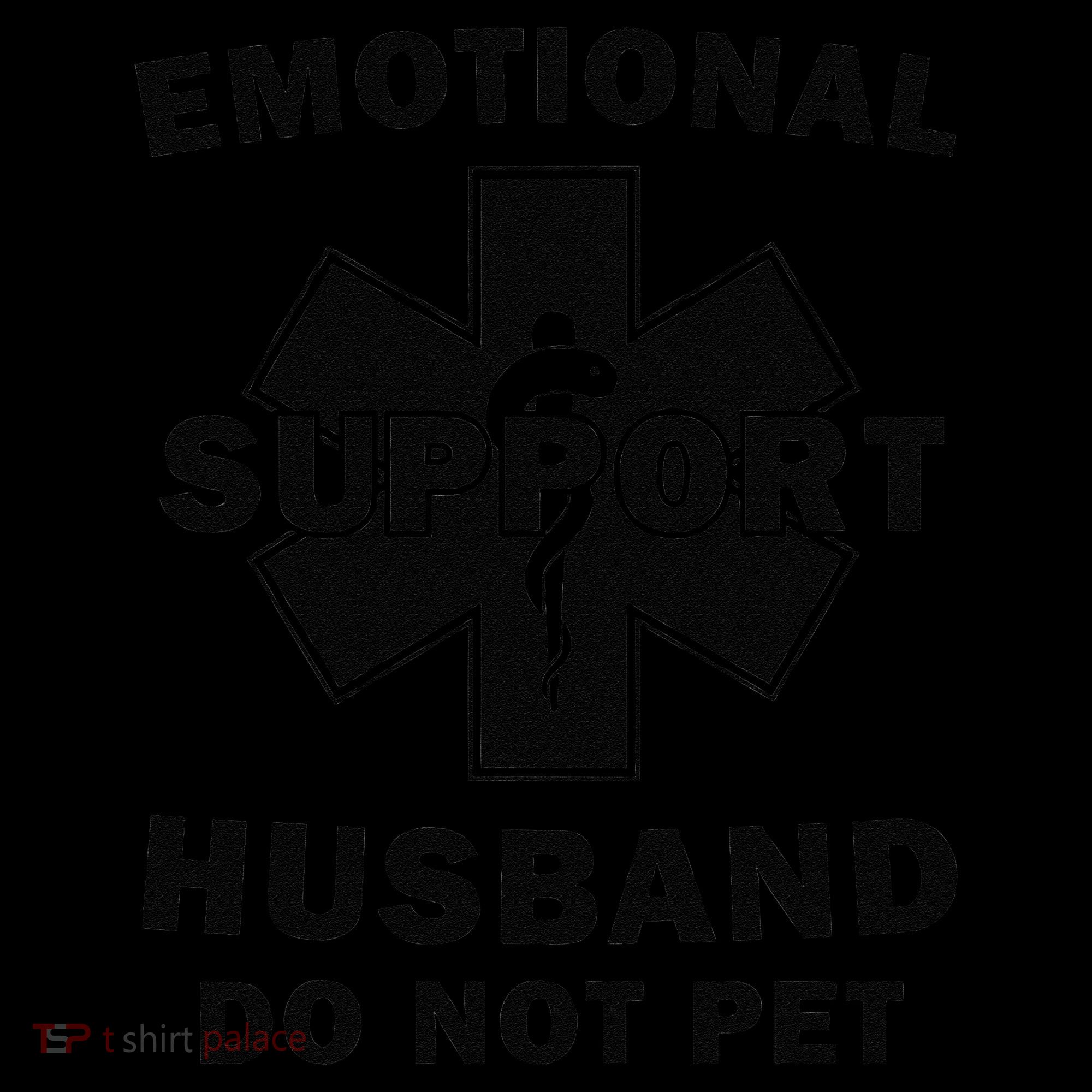 Emotional Support Husband Do Not Pet Funny Coffee Mug