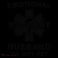 Emotional Support Husband Do Not Pet Funny Coffee Mug thumb 5