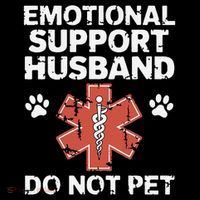 Emotional Support Husband Do Not Pet Humor Funny Husband Coffee Mug thumb 5