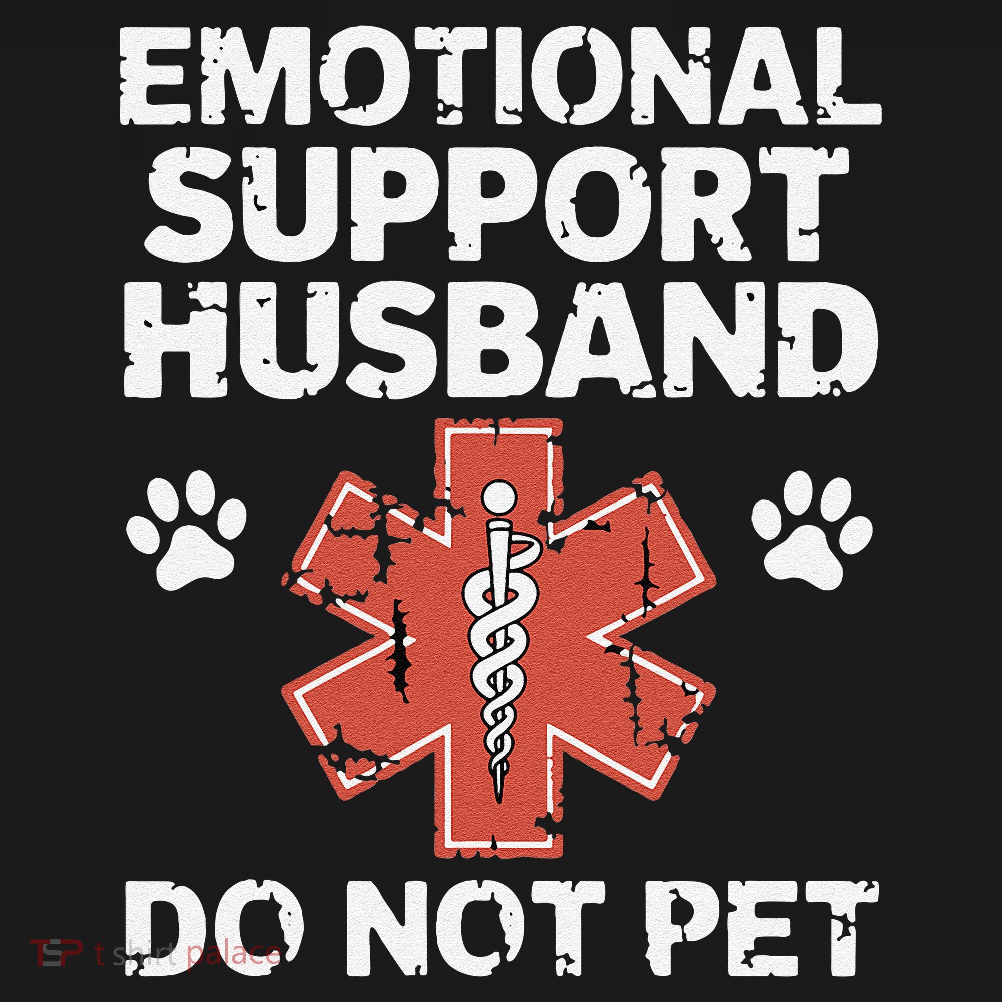 Emotional Support Husband Do Not Pet Humor Funny Husband Visor