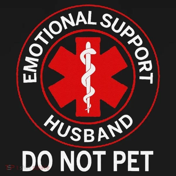 Emotional Support Husband Do Not Pet Tank Top