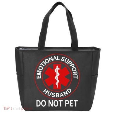 Emotional Support Husband Do Not Pet Tote Bag
