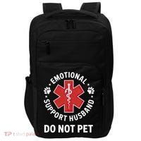 Emotional Support Husband Do Not Pet  Impact Tech Backpack thumb 0