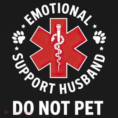 Emotional Support Husband Do Not Pet  Bucket Hat