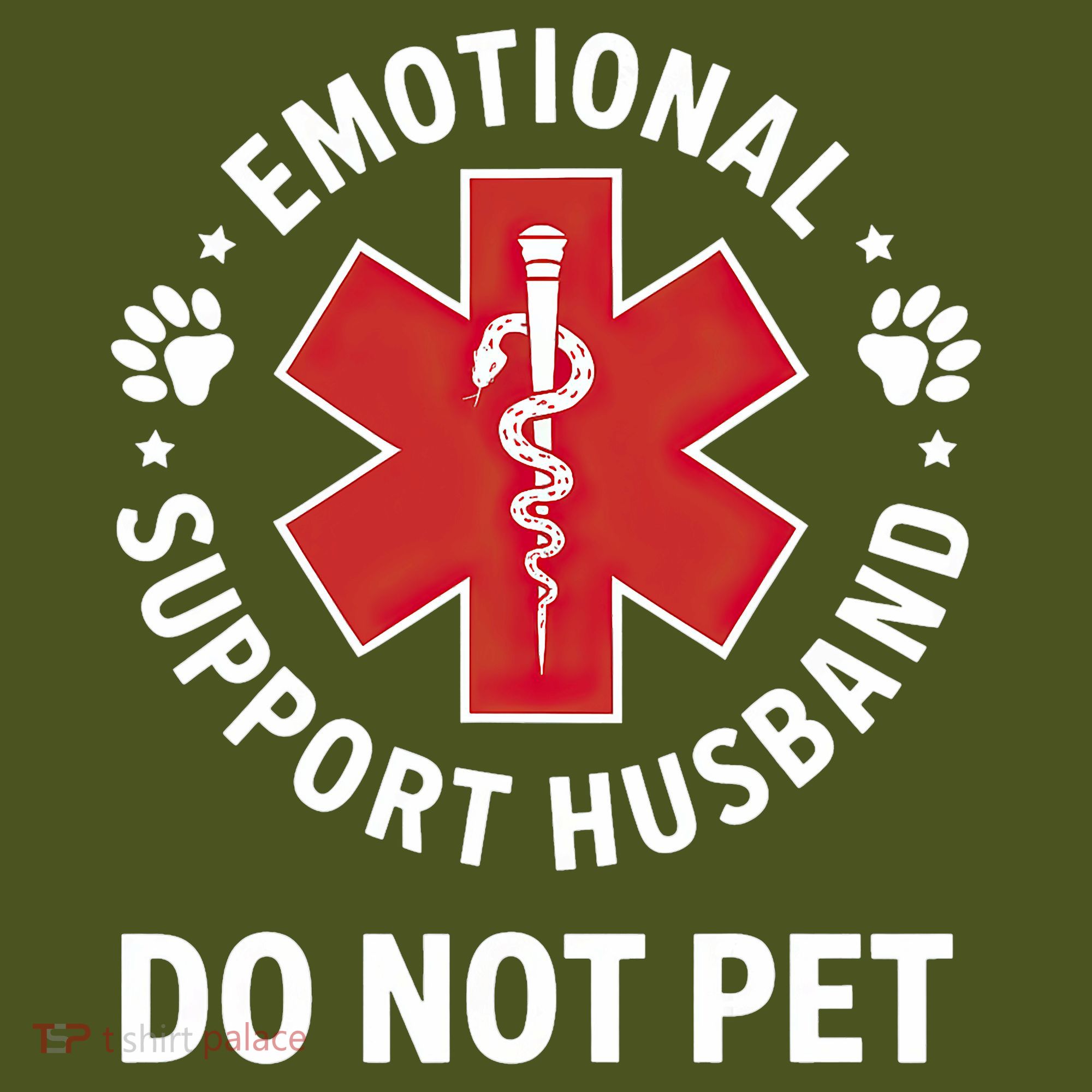 Emotional Support Husband Do Not Pet  The Baniff Cuffed Pom Beanie