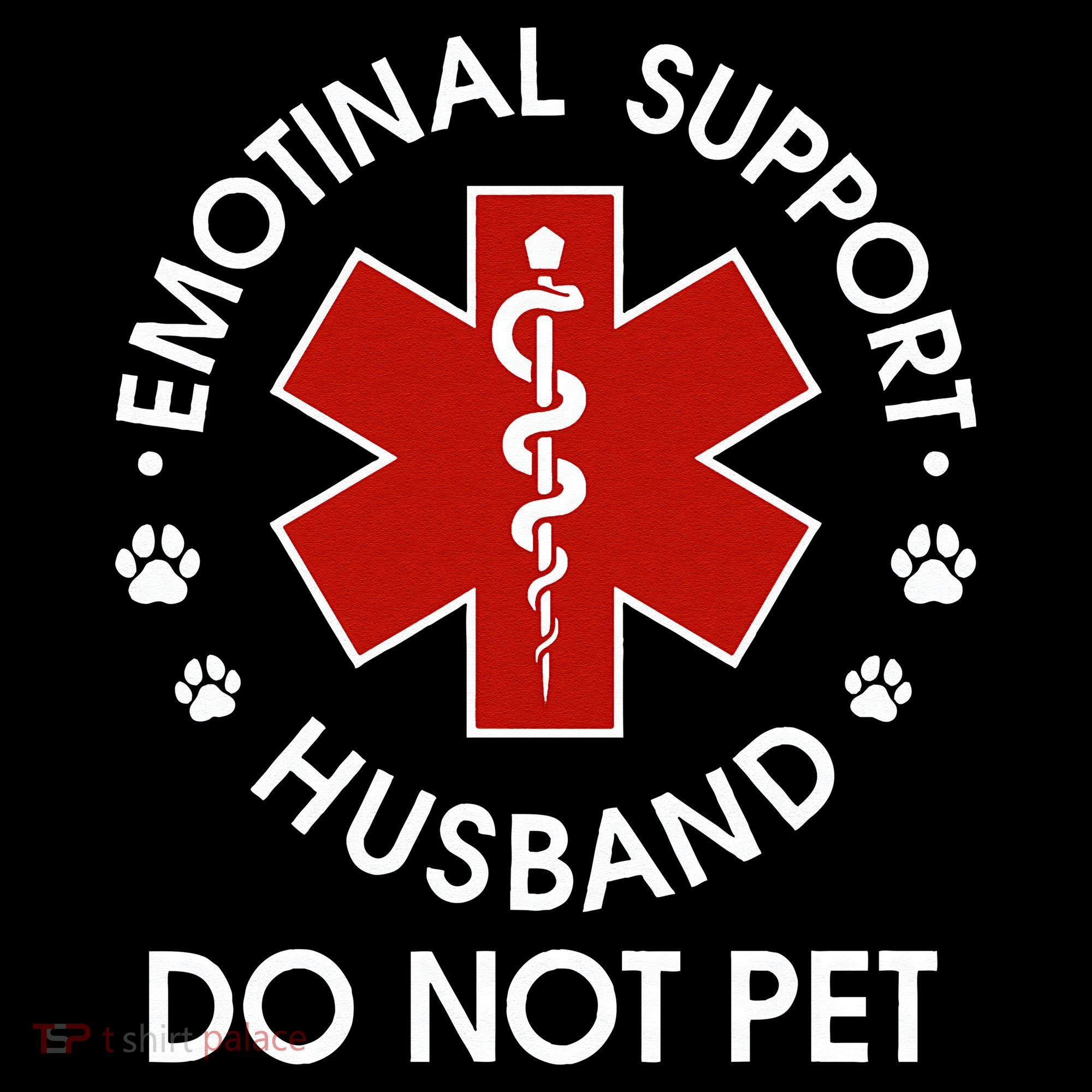 Emotional Support Husband Do Not Pet Polo