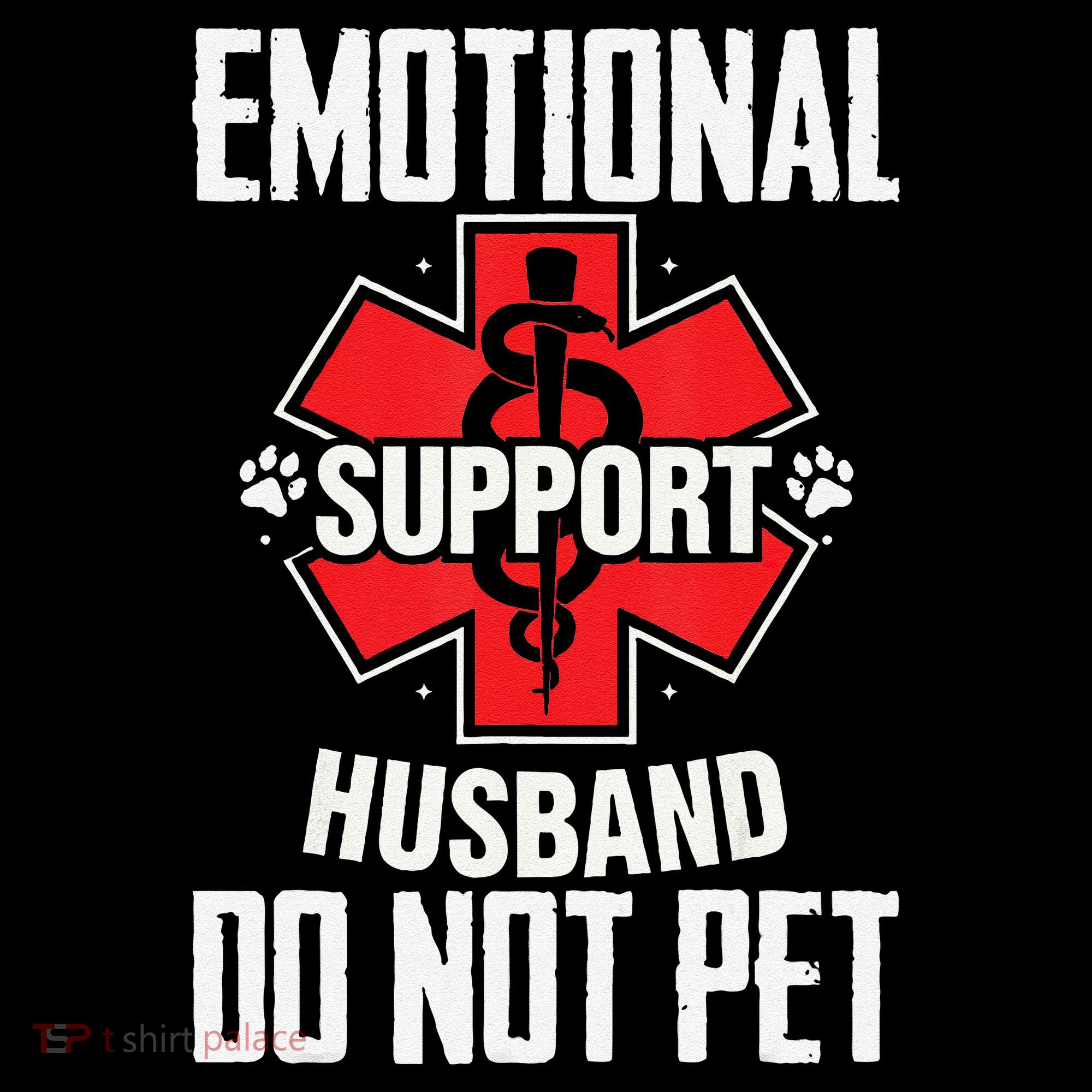 Emotional Support Husband Do Not Pet Apron