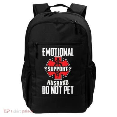 Emotional Support Husband Do Not Pet Backpack