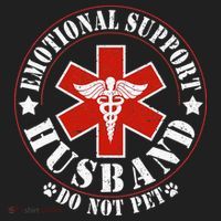 Emotional Support Husband Do Not Pet Funny Husband Hat thumb 2