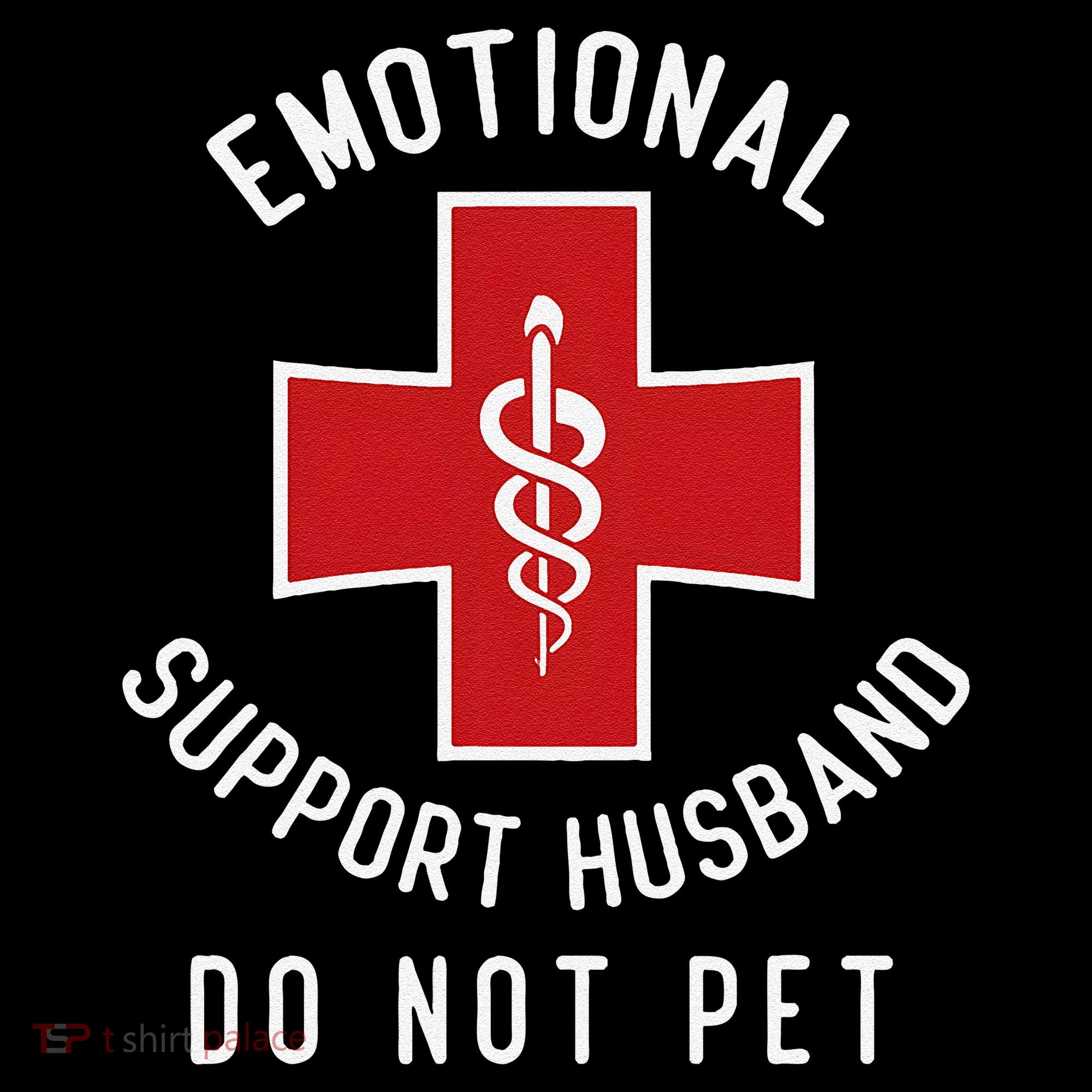 Emotional Support Husband Do Not Pet Funny Bucket Hat