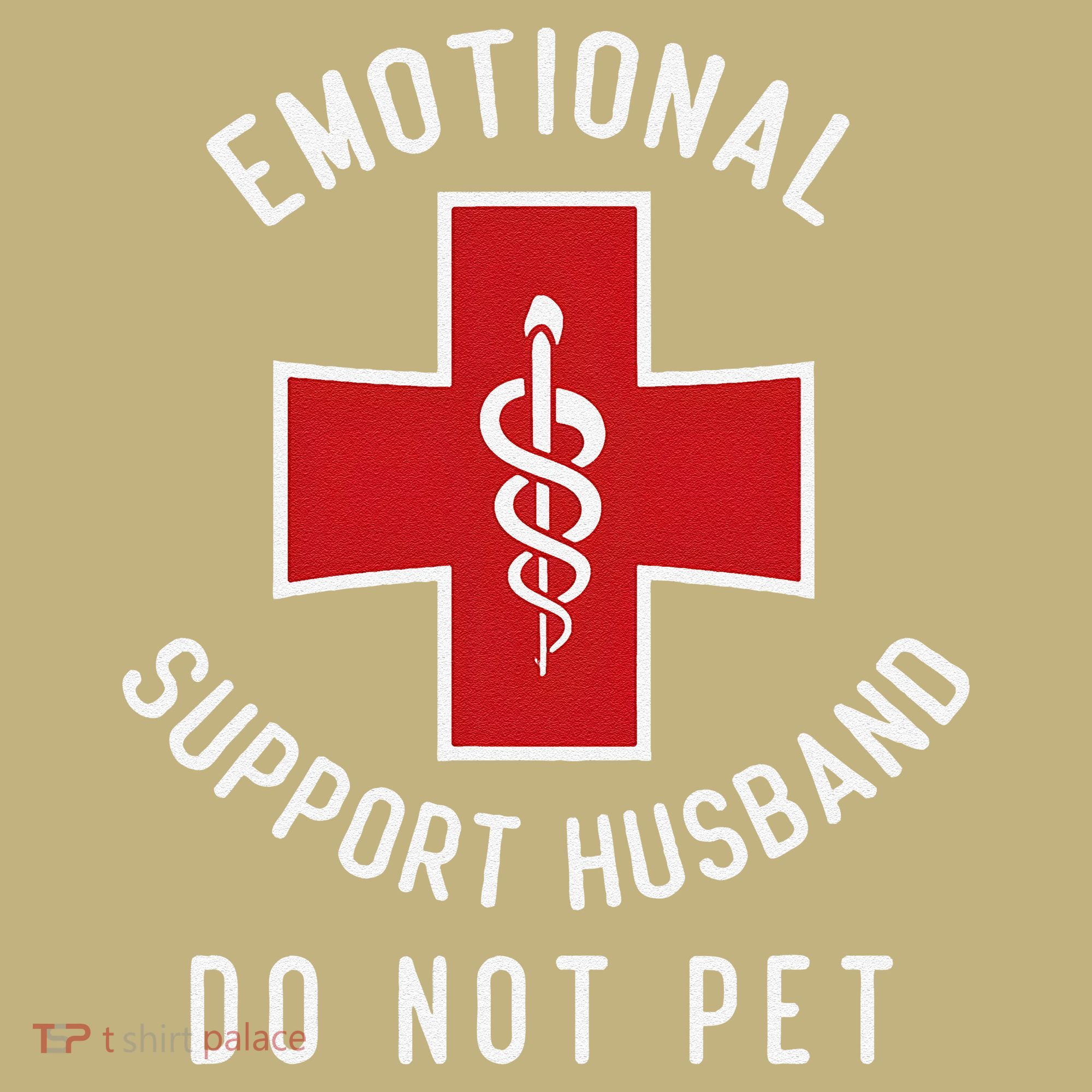 Emotional Support Husband Do Not Pet Funny Sweatshirt