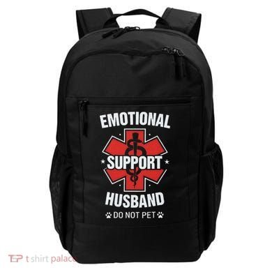 Emotional Support Husband Do Not Pet Backpack