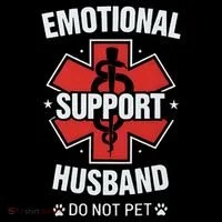 Emotional Support Husband Do Not Pet Coffee Mug thumb 5