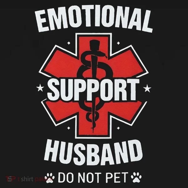 Emotional Support Husband Do Not Pet Coaster