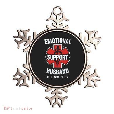 Emotional Support Husband Do Not Pet Ornament