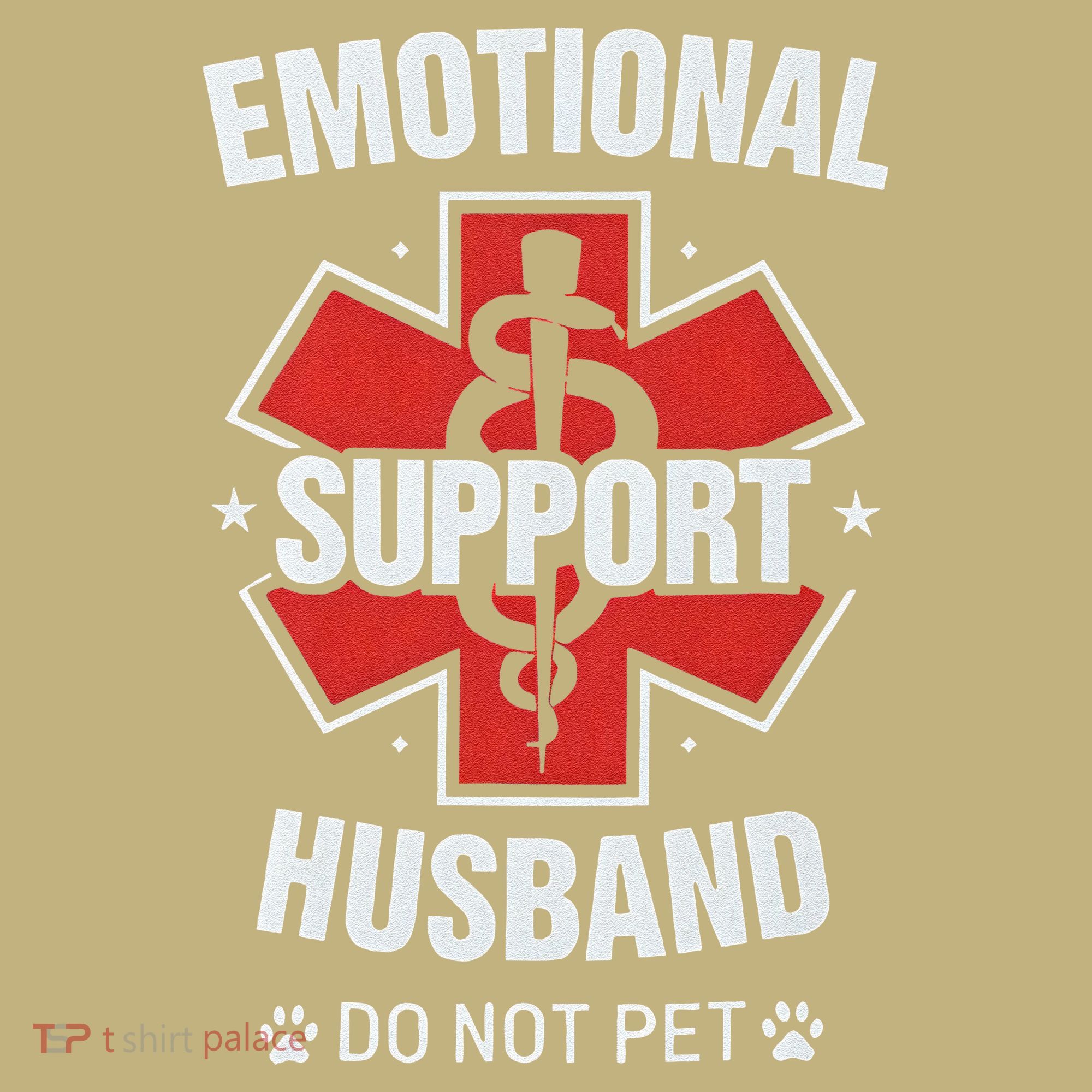 Emotional Support Husband Do Not Pet Hoodie