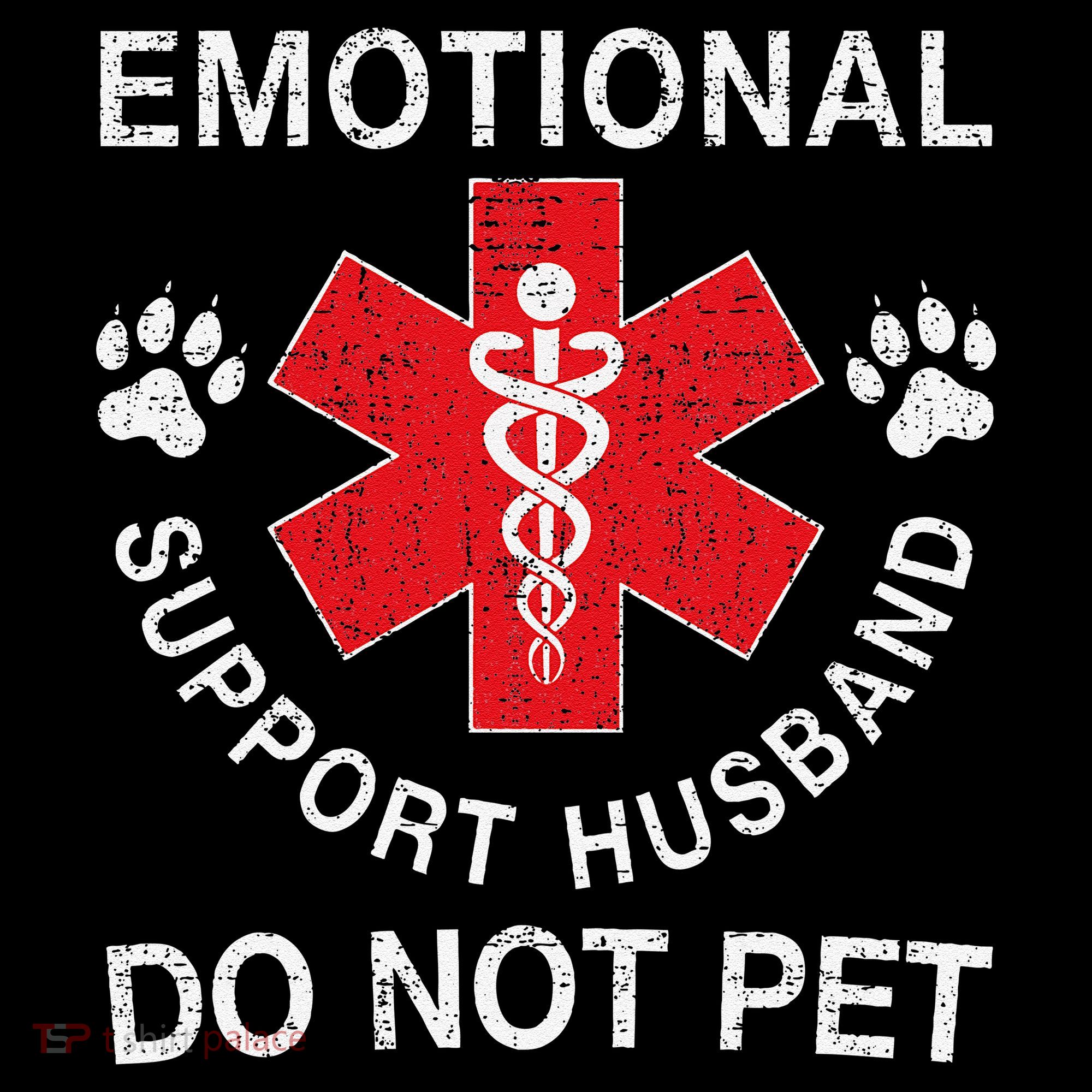 Emotional Support Husband Do Not Pet Bucket Hat