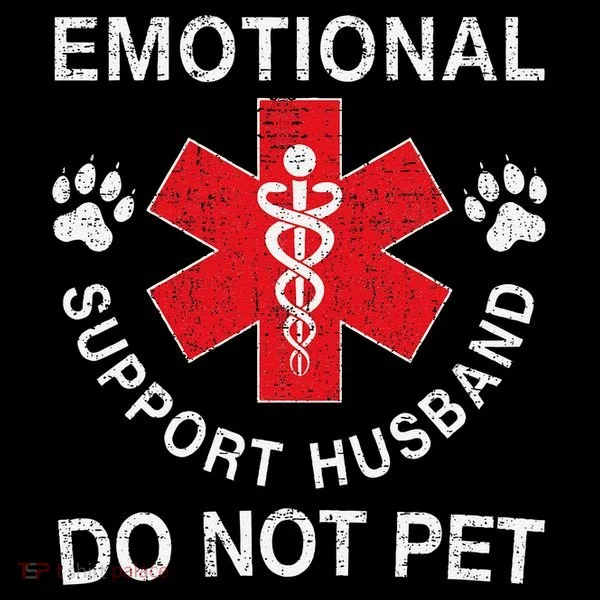 Emotional Support Husband Do Not Pet Coffee Mug