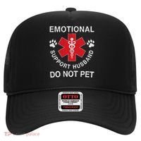 Emotional Support Husband Do Not Pet Hat thumb 0