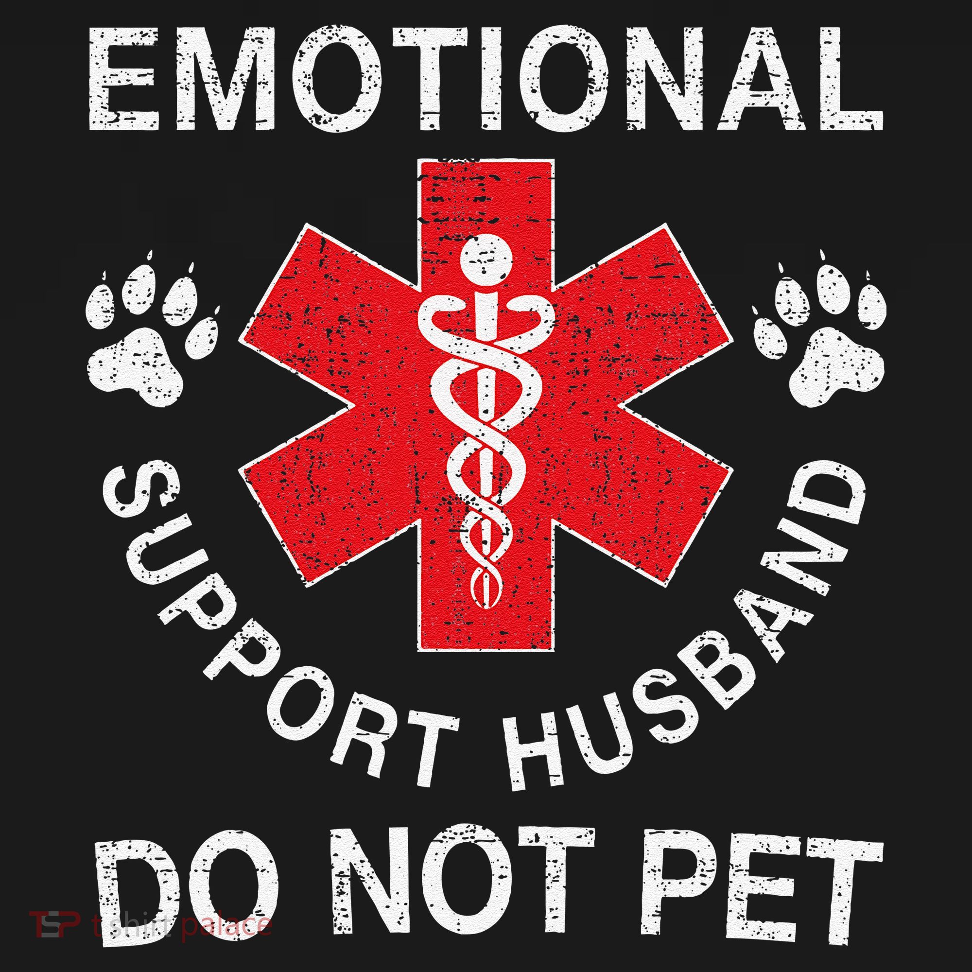 Emotional Support Husband Do Not Pet Tank Top
