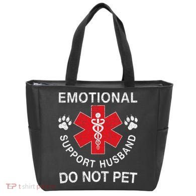 Emotional Support Husband Do Not Pet Bag