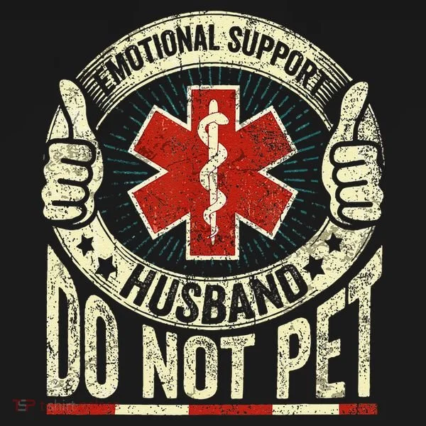 Emotional Support Husband Do Not Pet Bucket Hat
