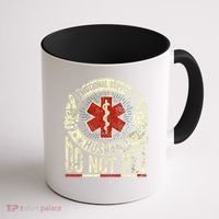 Emotional Support Husband Do Not Pet Coffee Mug thumb 1