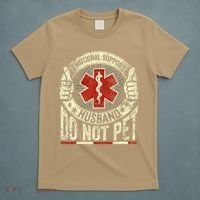 Emotional Support Husband Do Not Pet T-Shirt thumb 5
