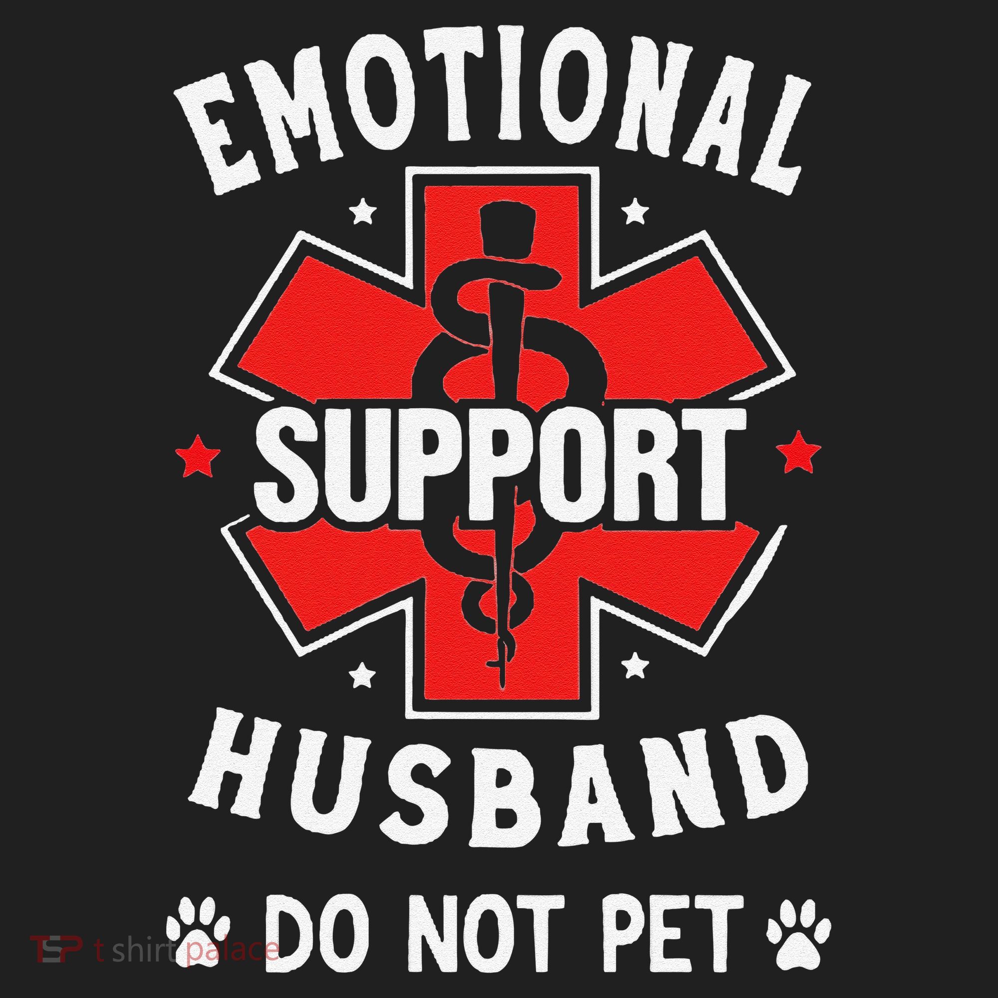 Emotional Support Husband Do Not Pet Tumbler