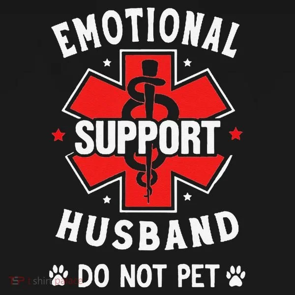Emotional Support Husband Do Not Pet Tank Top