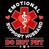 Emotional Support Husband Do Not Pet Coffee Mug thumb 5