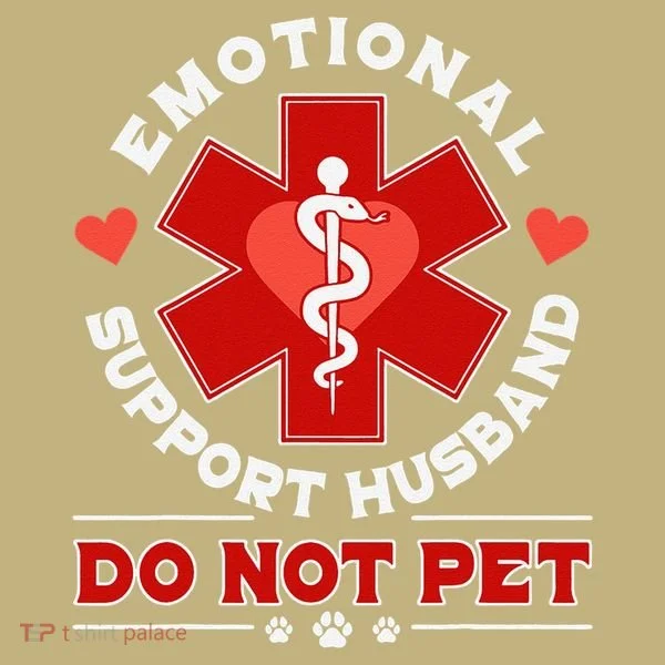 Emotional Support Husband Do Not Pet Sweatshirt