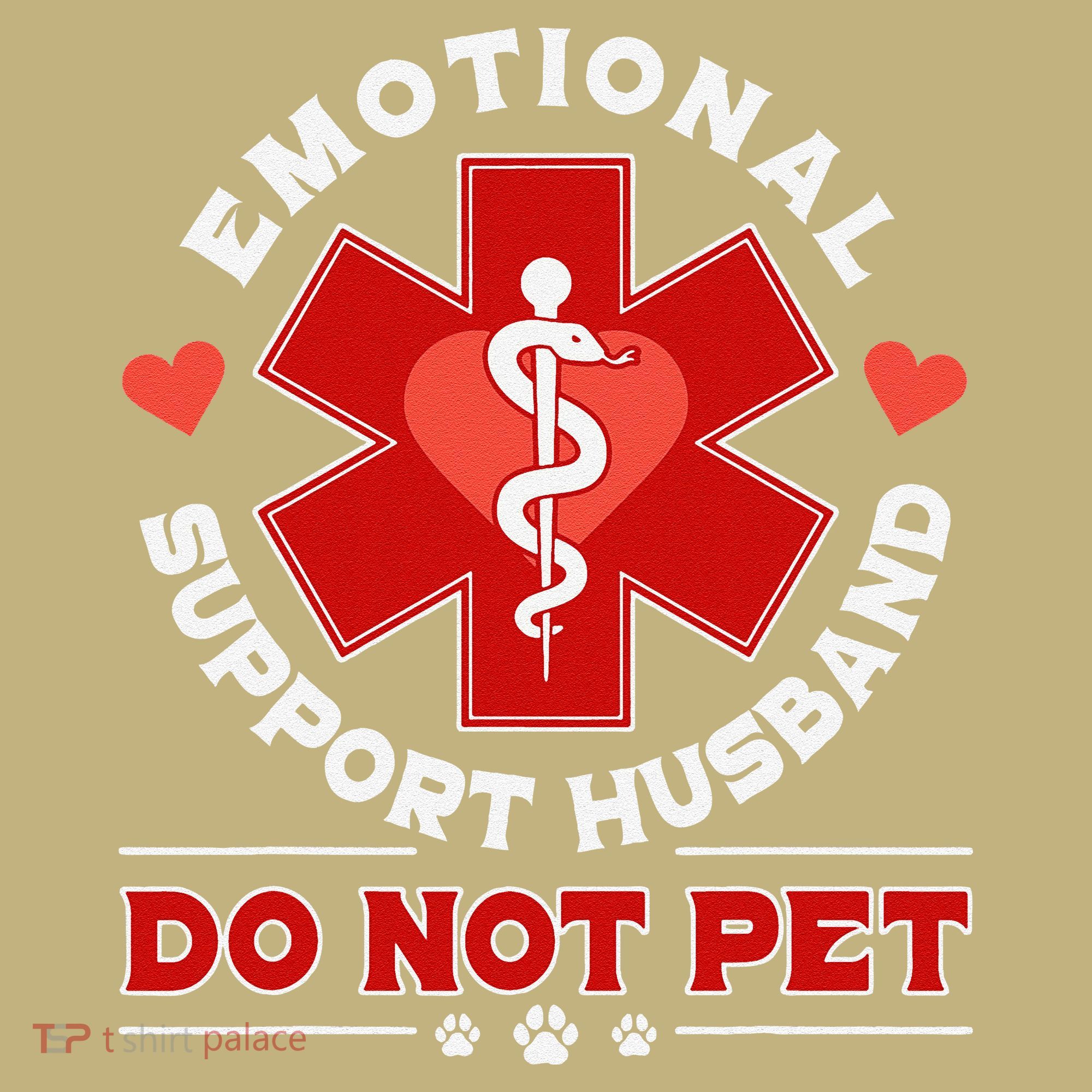 Emotional Support Husband Do Not Pet Polo