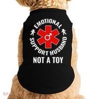 Emotional Support Husband Not A Toy Doggie Tank thumb 0