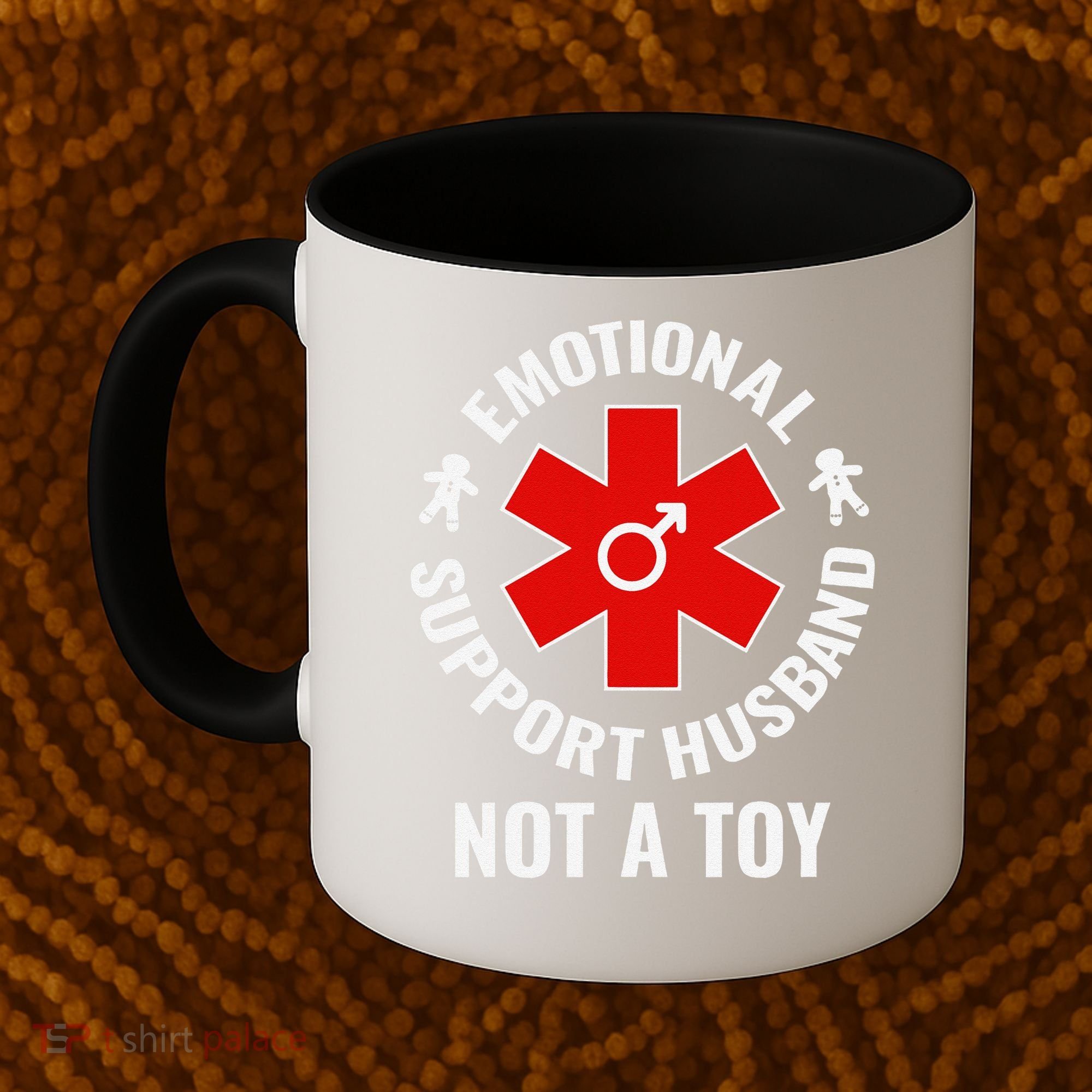 Emotional Support Husband Not A Toy Coffee Mug