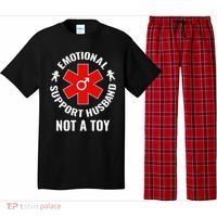 Emotional Support Husband Not A Toy Pajama Set thumb 0