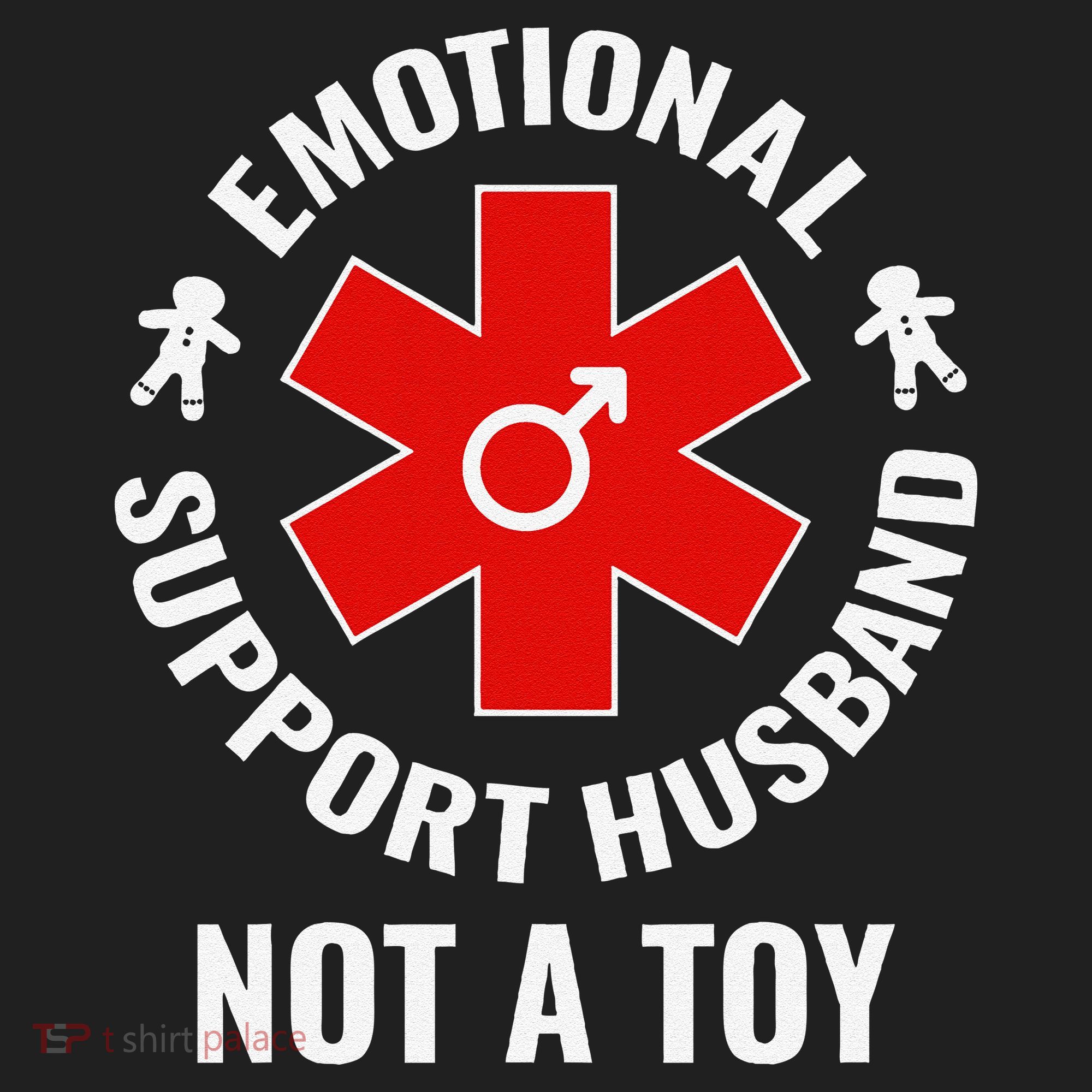 Emotional Support Husband Not A Toy Tumbler