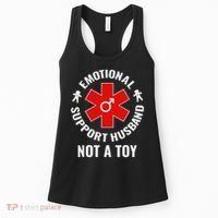 Emotional Support Husband Not A Toy Women's Tank Top thumb 0