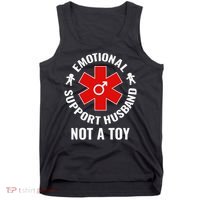 Emotional Support Husband Not A Toy Tank Top thumb 0