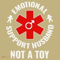 Emotional Support Husband Not A Toy T-Shirt thumb 7