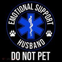 Emotional Support Husband Do Not Pet Funny Trendy Women Coffee Mug thumb 5